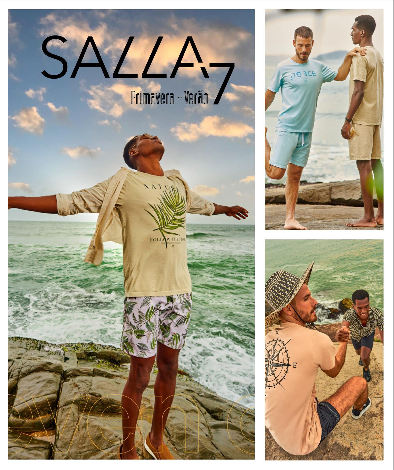 Venha conhecer a coleÃ§Ã£o verÃ£o 23 SALLA 7 com as marcas Dudalina, Individual, Lado Avesso e Eleven.